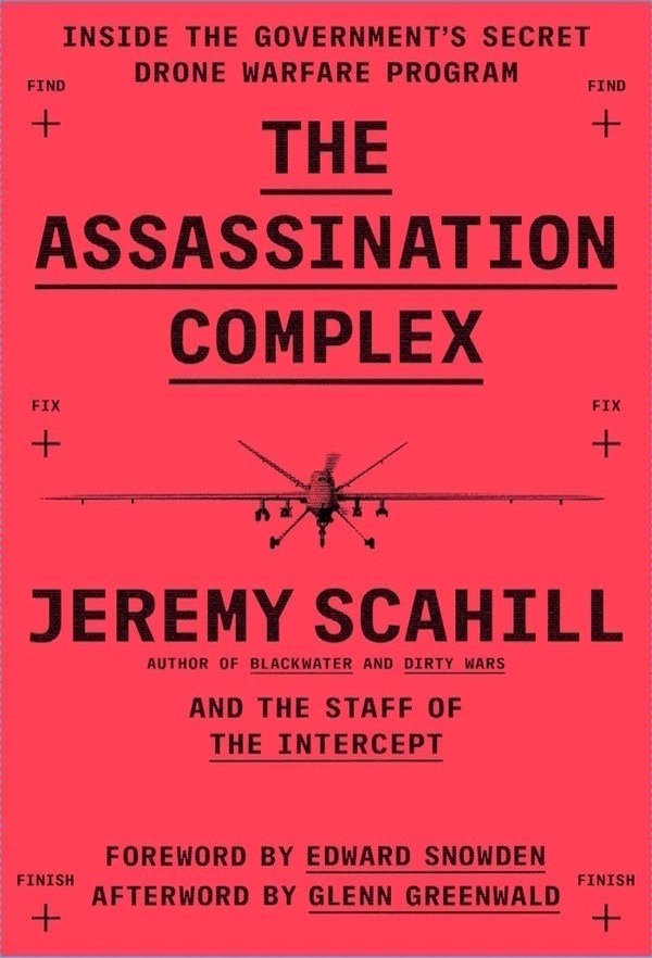 book cover for Assassination Complex by Jeremy Scahill